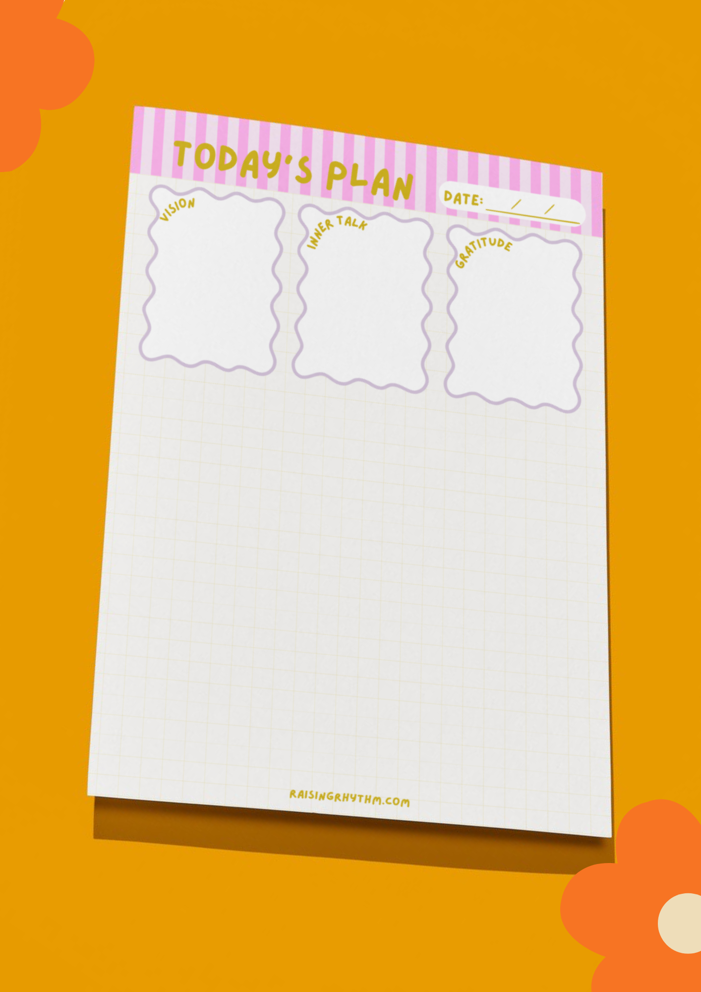 Today's Plan Notepad - A5