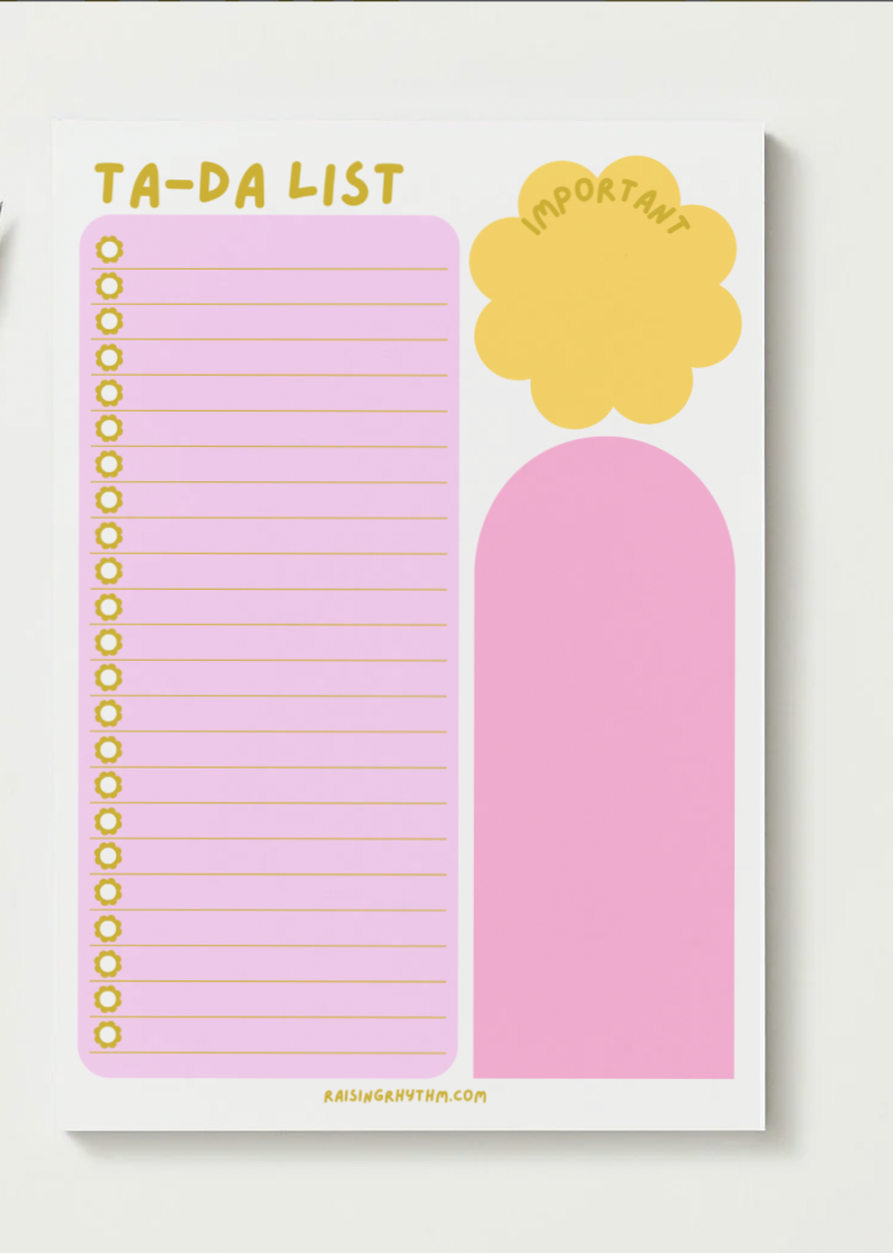 TA-DA List Notepad - A5