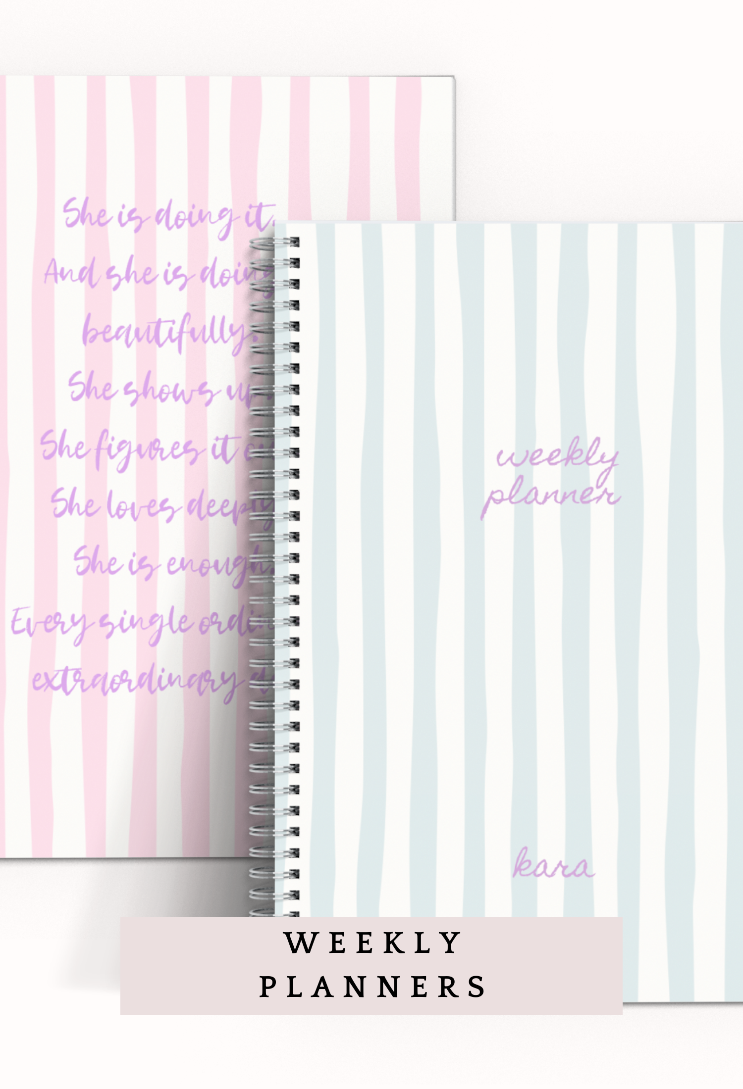 Weekly Planners