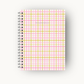 Dated Homeschool Planner (2026) - Pink & Gold Stripes