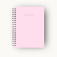 Dated Homeschool Planner (2026) - Pink