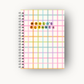 Customisable Kids Planner - 6 months Undated Rainbow Striped