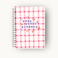 Kids Homeschool Planner - 6 months Undated Pink