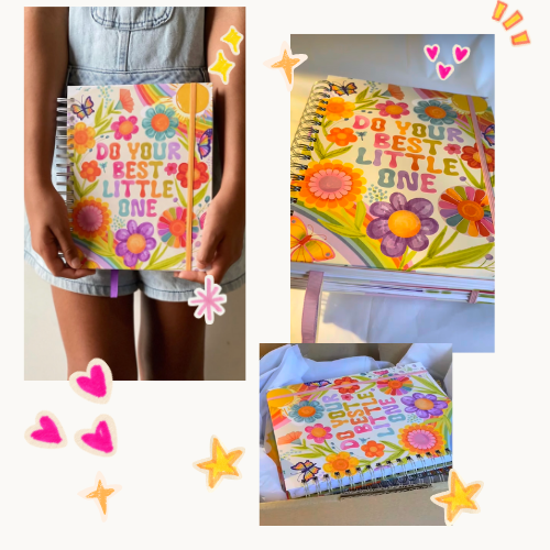Kids Planner - 6 months Undated Flower