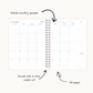 Dated Homeschool Planner (2026) - Pink