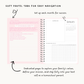 Dated Homeschool Planner (2026) - Pink