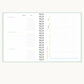 Space theme Kids Planner - 6 months Undated